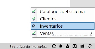 sincro inventario